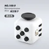 Cubo de Rubik de descompresión blanco y negro - 40g