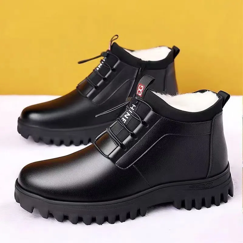 Wholesale Men Now Boots Waterproof Now Boots Now and Winter Boots Bling Bling Now Boots,2 Pairs