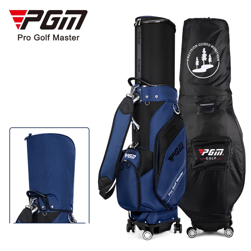 PGM QB154 Custom Golf Travel Bag: Hard Case with Wheels for Easy