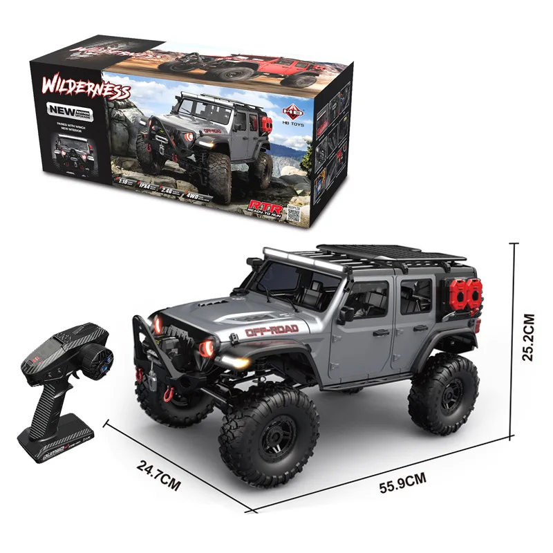 HB R1011-R1016 1:10 RTR RC Metal Off-Road Rock Climbing Truck with