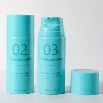 Wholesale Custom Color OEM ODM 15ml 30ml 50ml 80ml 100ml 120ml Cosmetic Airless Bottle Body Cream Airtight Airless Pump Bottle