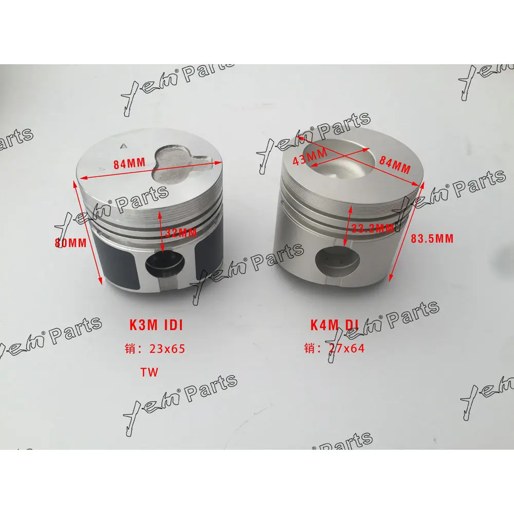 K4M Piston for Mitsubishi Engine.