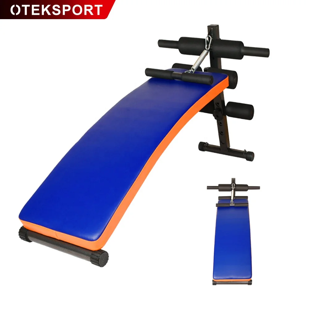 indoor exercise equipment ab abdominal fitness sit up bench flat