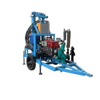 High quality long duration portable well drilling machine  Rotary Water Well Drill Rigs  with good price