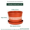 Brick red 2.5#