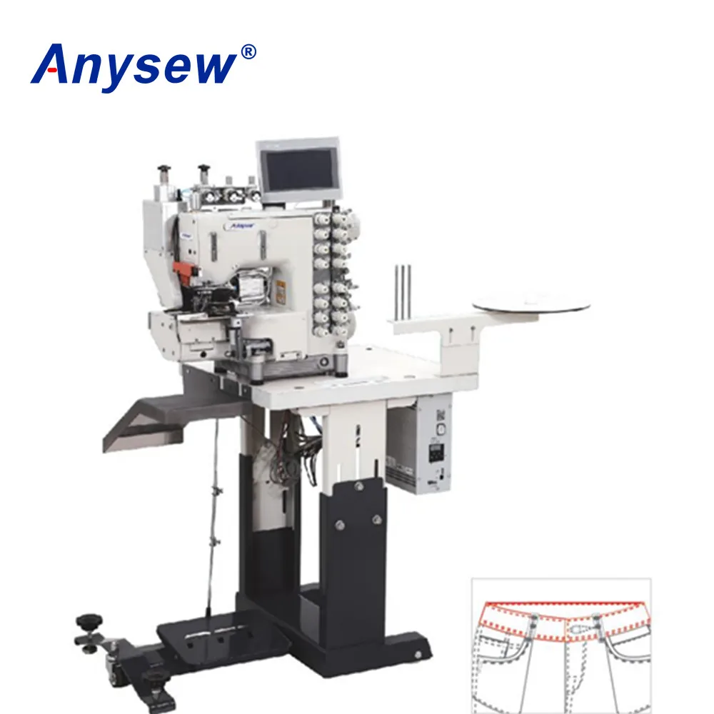 AS9588-PF/ECV High-speed Multifunction Feed-off-the-arm Industrial Sewing Machine Price factory