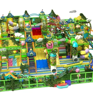 Playground Amusement Park Popular Toddler Gym Adventure Indoor CE Zhongyi Customized Children Indoor Playground Equipment CN;HUN