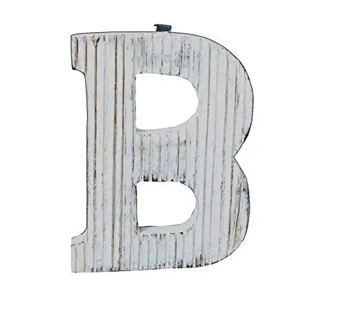 Natural Wooden English Alphabet Free Standing Mini Size Letter B ...