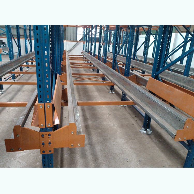Shuttle Rack Selective Automatic Warehouse Storage Pallet Racks Radio Shuttle Rack System for High Density