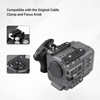Smallrig Lightweight Top Plate for Sony Fx6 Camera, Compatible with Original Handle, Cable Clamp & Focus Knob -3186 detail image