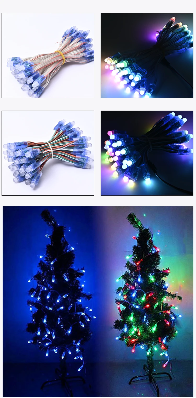 Wholesale Led Pixel String Light Rgb Full Color Programmable Dc5v Led