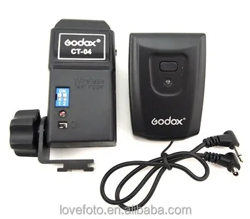 GODOX CT-04 Photo Flash Speedlite Wireless Remote Control 30M 4CH Sync Speed 1/200s for Camera detail image