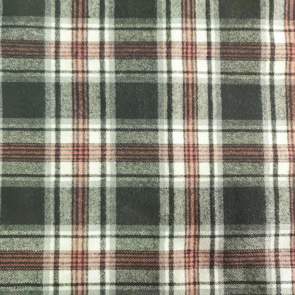 Professional Wholesale Weaving 100 Cotton Yarn Dyed Check Fabrics