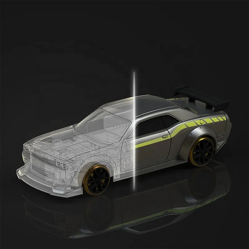 新しいTurbo Racing C65 1/76 RCドリフトカーRTRとジャイロ