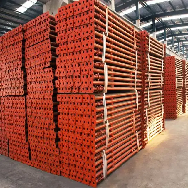 Telescopic Steel Props Factory Price Custom Adjustable Construction Supports Temporary for Aluminum Formwork 48mm 56mm Pipe