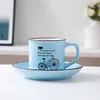 Sky blue bicycle logo