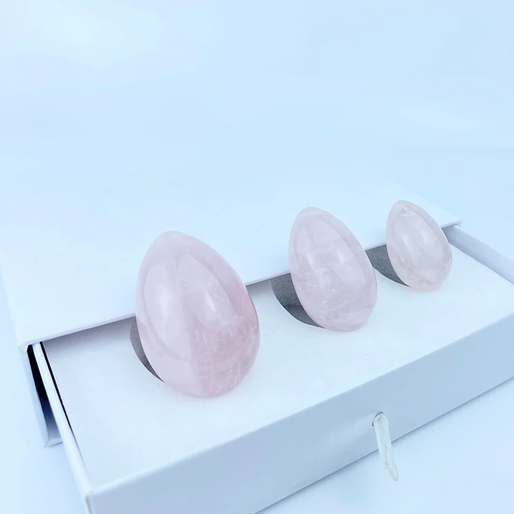 Женский подтягивающий вагинальный розовый нефритовый массажер яйца любви