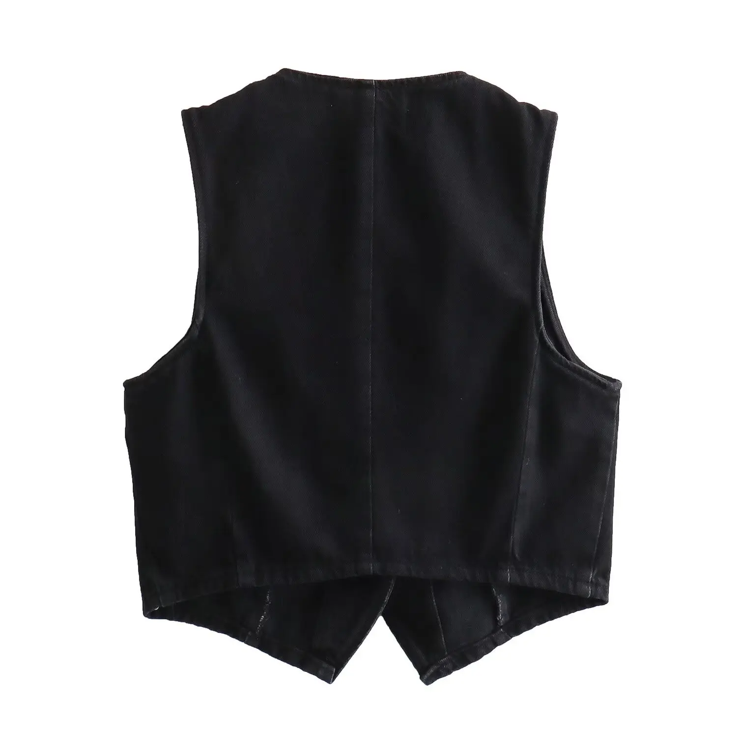 Clothing Manufacturers Vintage Casual Custom Denim Jackets Vests Women's Jackets Vests Midi Skirts Set