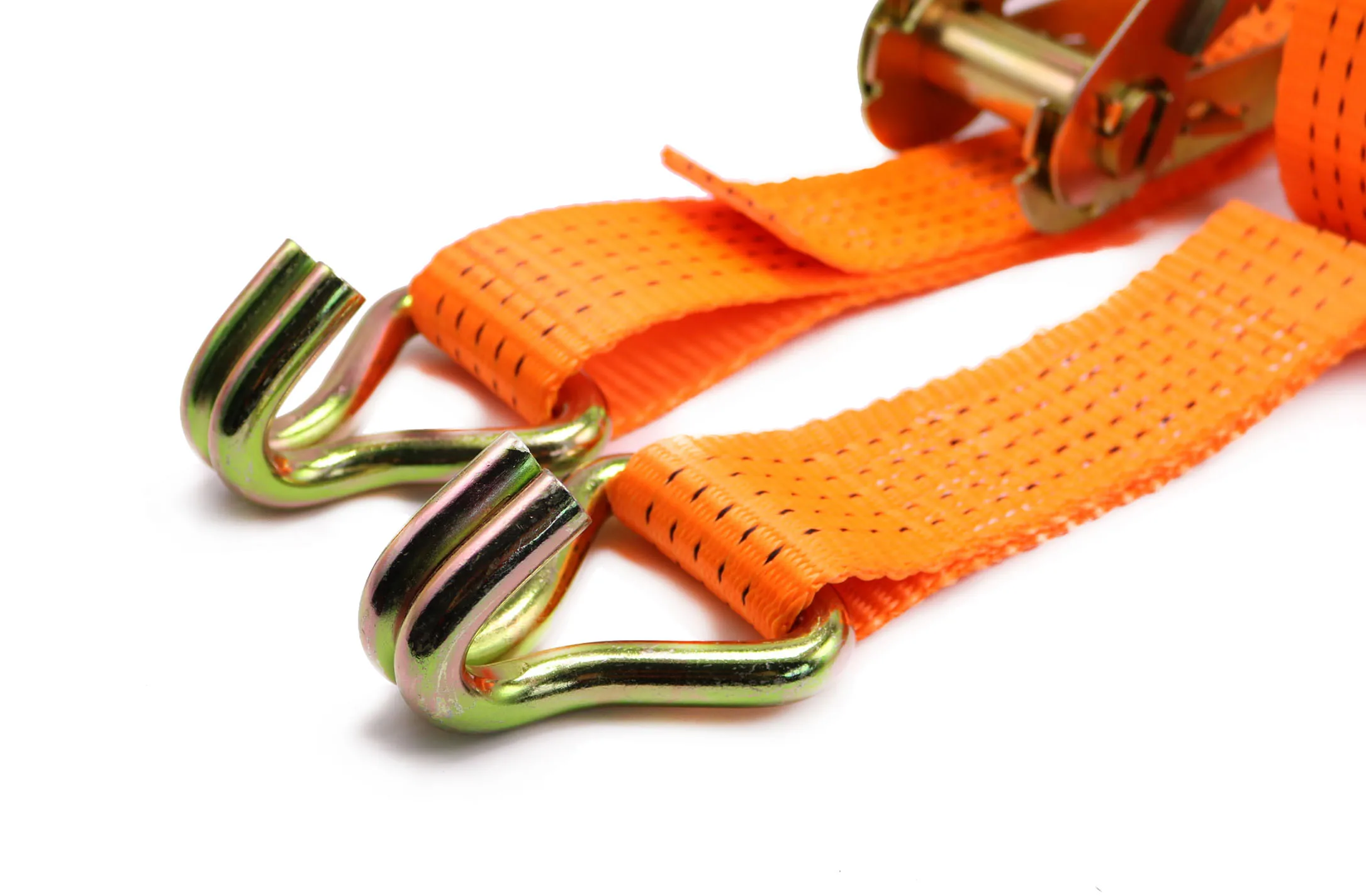 Heavy Duty 2 Inch bing 5t Plastic Handle Ratchet Tie Down Strap With