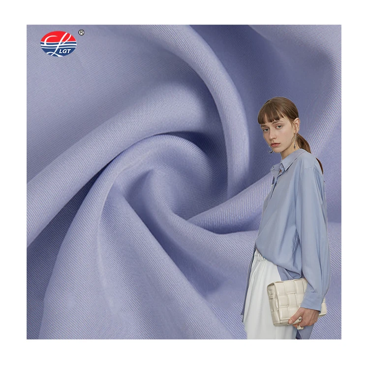 Экологически Чистая 100% ткань из лиоцелла, переработанная ткань из твари для рубашки
