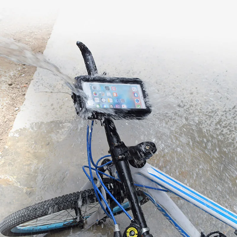 Bicycle Phone Holder Waterproof Case Bike Phone Bag for IPhone Xs 11 12  Samsung S8 S9 Mobile Phone Stand Support Scooter Cover