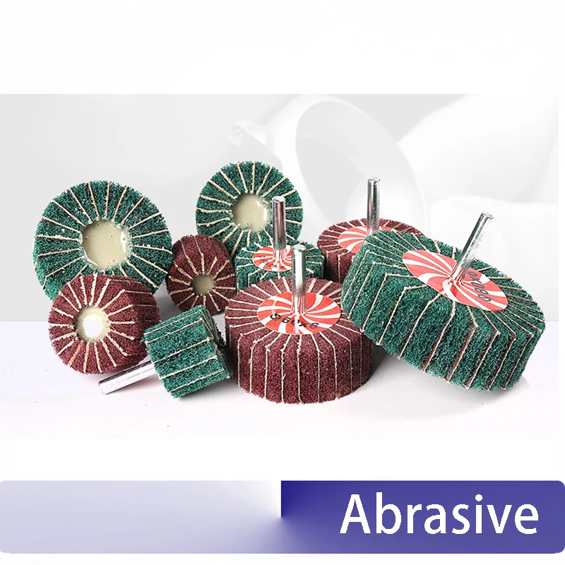 4" (100mm) Abrasive Non-Woven Polishing Ball, 180 Grit | Fits 1/4" Drill, For Deburring & Cleaning