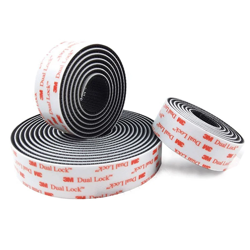 Scotch Heavy Duty Reclosable Fasteners,1 In By 3 In,2 Sets/Pack,6-Packs