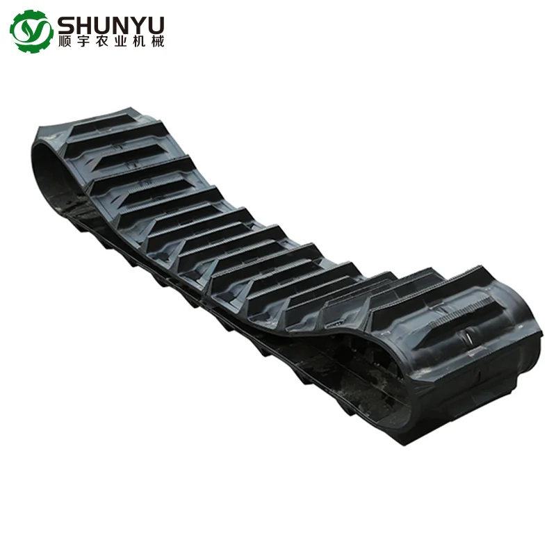 Source low price WORLD combine harvester parts 550*90*56 crawler rubber  track on