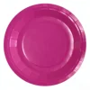 Plato de papel de 9 pulgadas * 10 piezas * Rosa roja