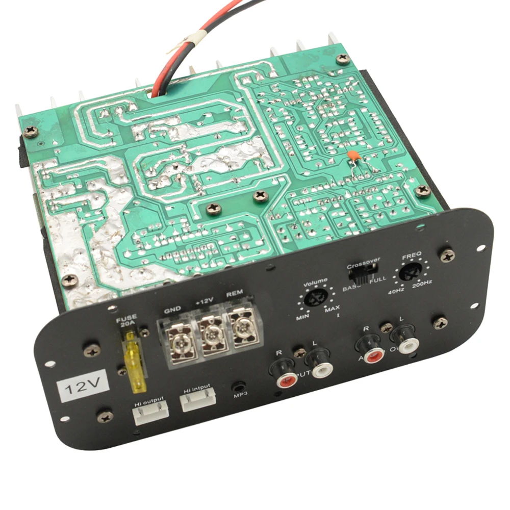 High Quality 120 Watt Car Subwoofer Amplifier Board With Bt Car Sub