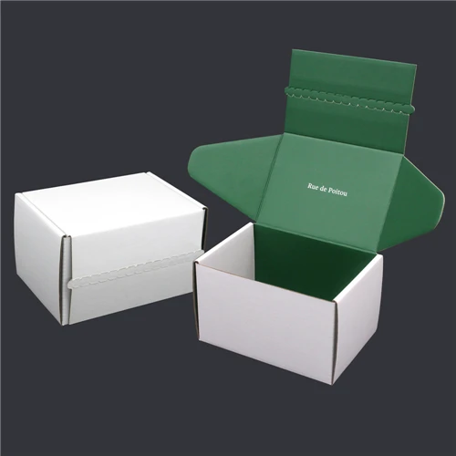 Картонная коробка для почтовых отправлений на заказ упаковка Гофрированная с логотипом