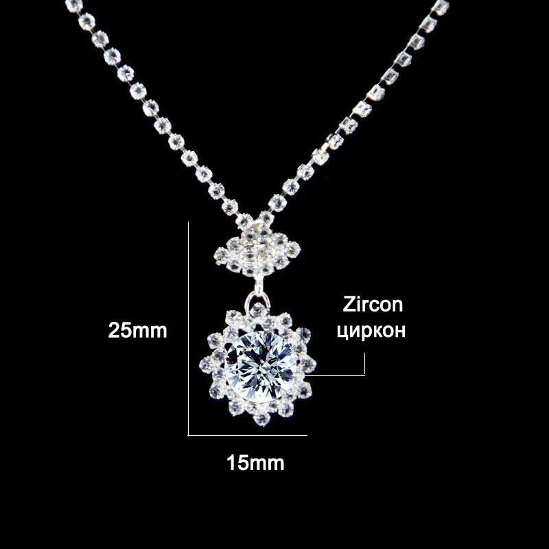 loose diamond necklace