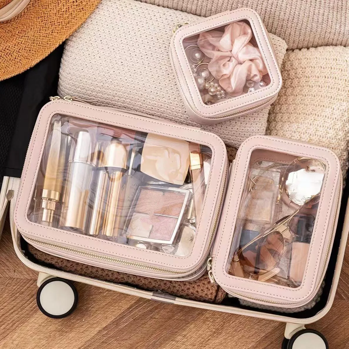 china travel makeup bag with compartments factory China Factory Provide Travelling Portable Cosmetic Bag Case| Alibaba.com