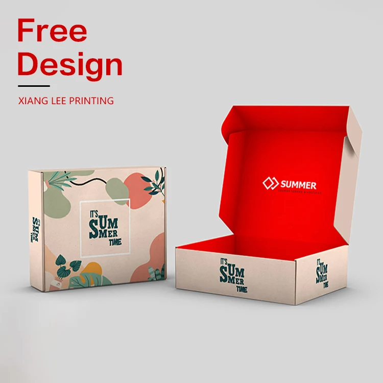 2023 Custom Printing Cardboard Corrugated Paper Box Custom Hat Boxes for Shipping
