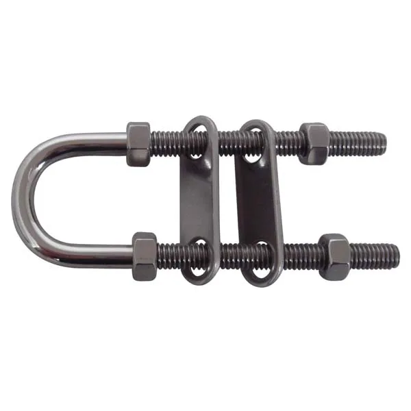M4 M5 M6 SS 304 316 Stainless Steel High Precision DIN 3570 Pipe Clamp U Bolt