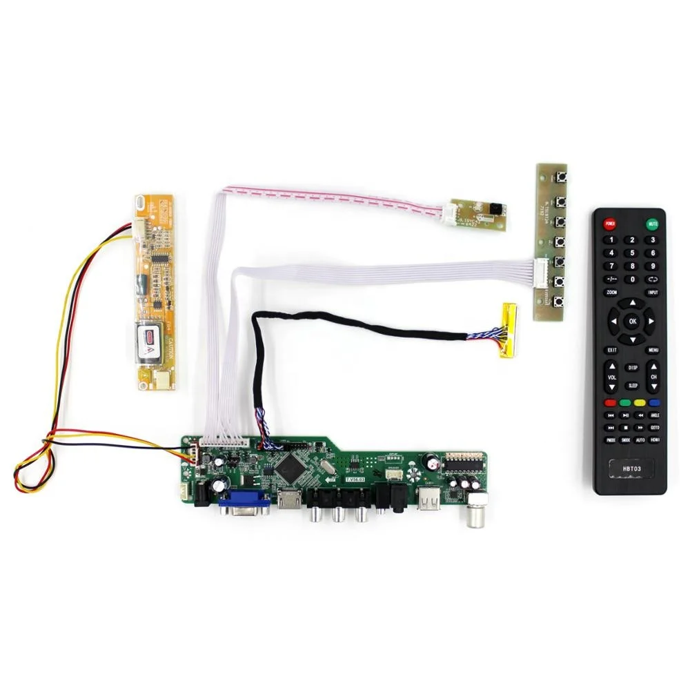 TV Controller Board Kit HDMI CVBS RF PC for LCD b154ew08/ltn154x3-l01 1280x800 