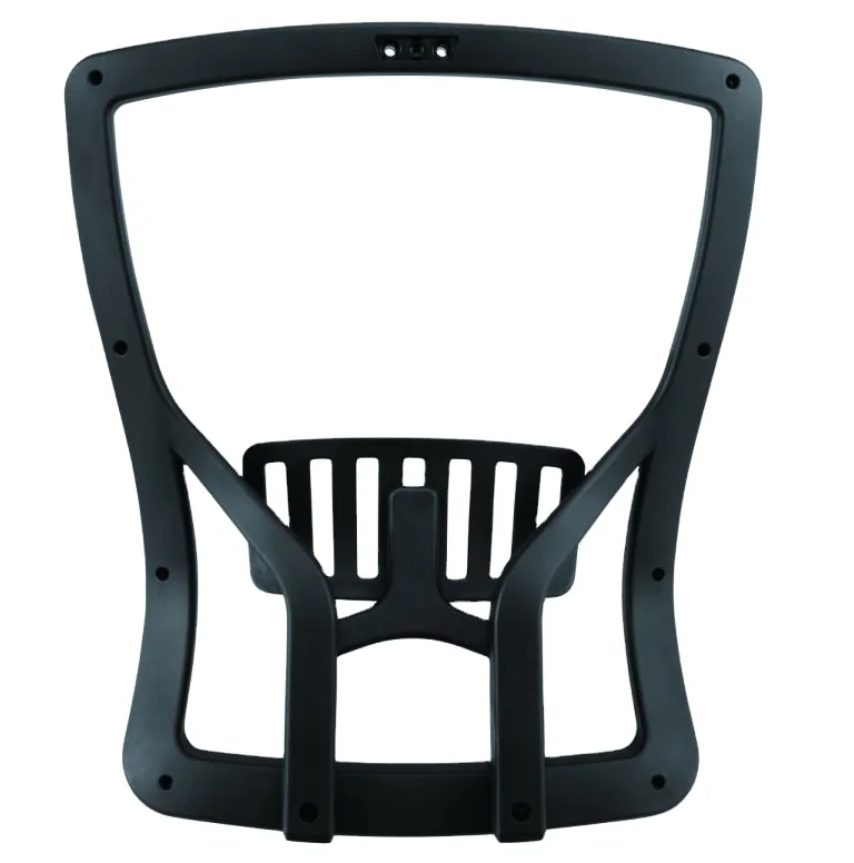 Оптовая продажа офисная мебель шарнирные кресла пластиковые детали черная подставка для спинки стула