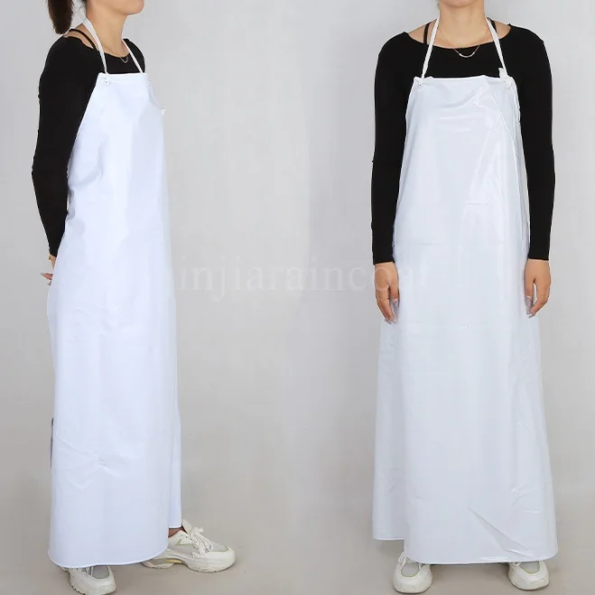High Quality PVC Raincoat Modern Style Waterproof Industrial Design for Adults and Girls Oil and Chemical Protective Apron