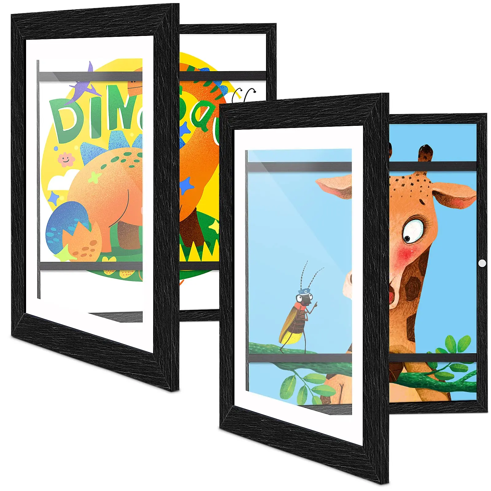 Kids Art Frames Front Opening Kids Art Display Frames Storage Frames ...