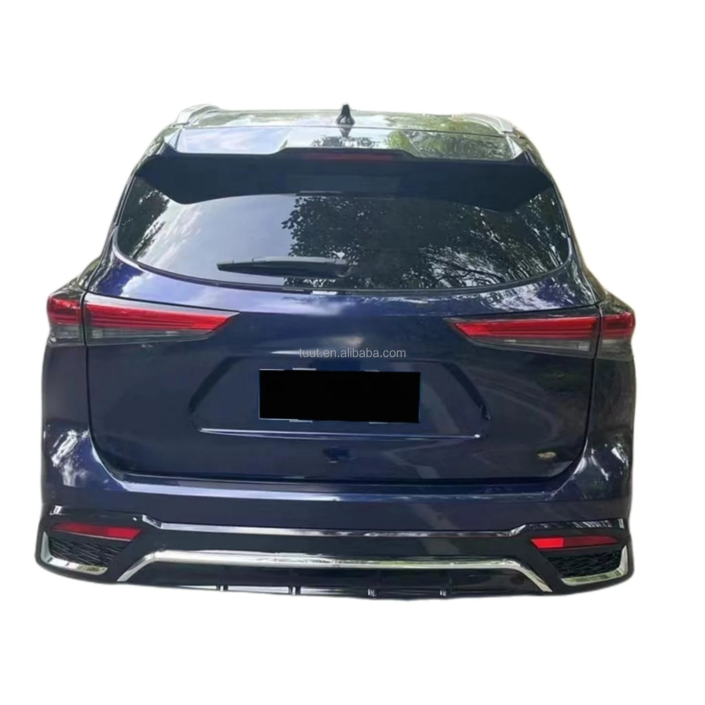 Car Bumpers For Toyota Highlander 2021 2022 Year Facelift To Lexus Lx600 Model With Front