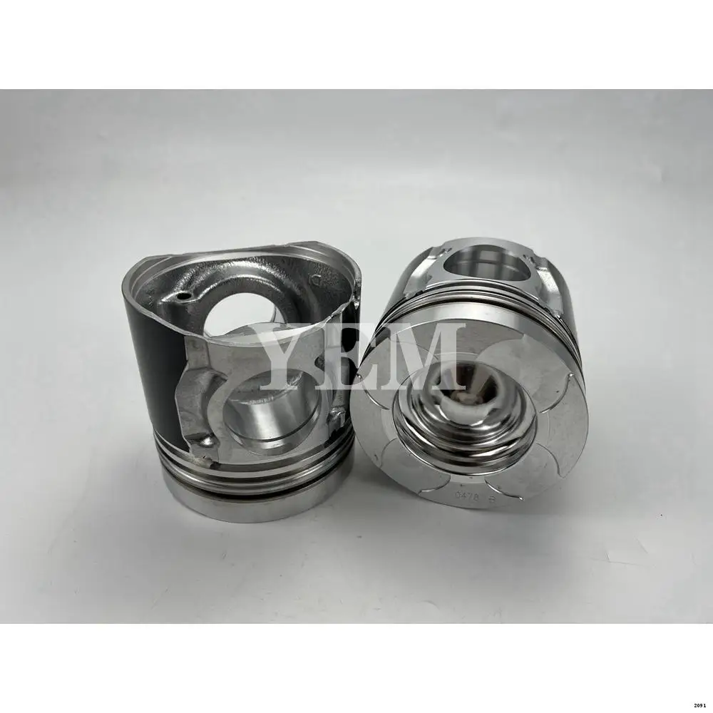 DL06 Engine Piston Kit With Piston Pin for Doosan
