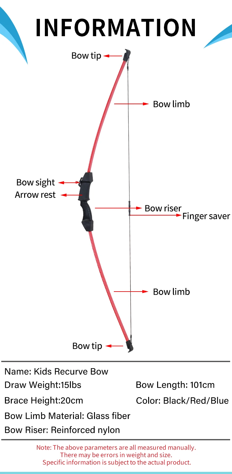 Spg Kids Takedown Recurve Bow And Arrow Set Left/right Handed Security ...