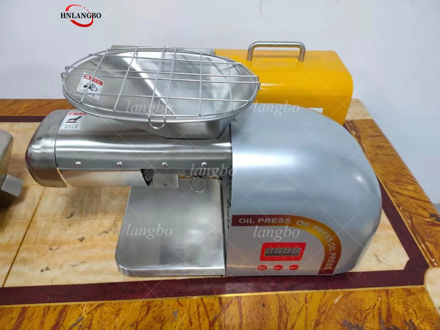 Бытовой Масляный Пресс из нержавеющей стали с контролем температуры