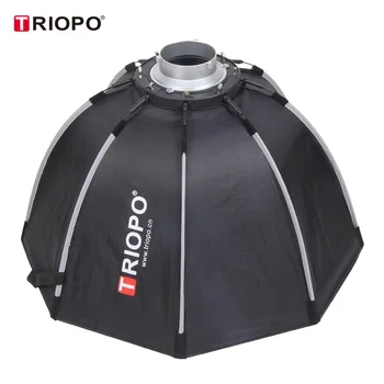 New Arrival Triopo K2-120CM Softbox Bowens Adapter Easy Set up Softbox Oct Triopo Softbox detail image