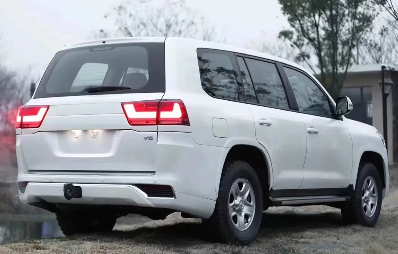 For Land Cruiser 200 Upgrade to Land Cruiser 300 Model Body Kit Include Rear Door Front Rear Bumper Grille Auto Lamps