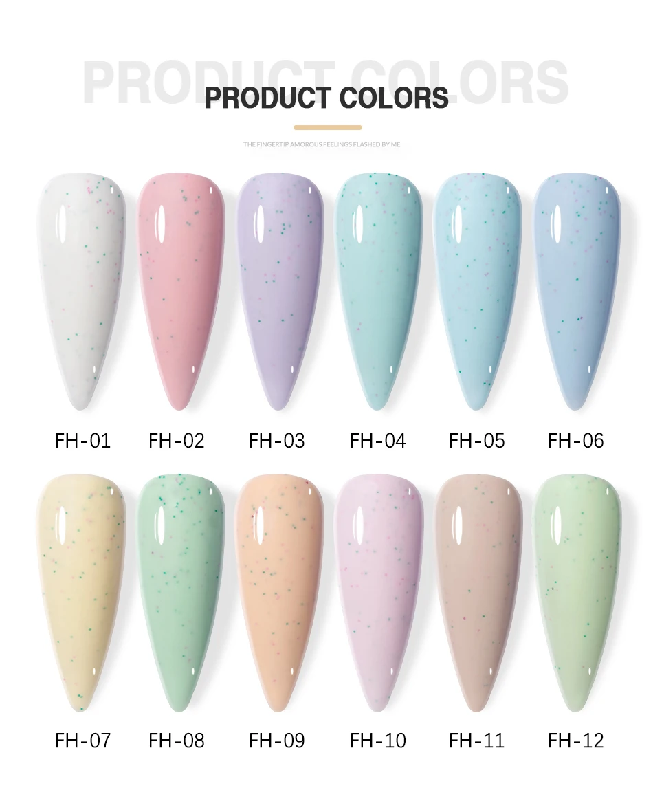 Bokas Private Label Nail Gel Polish Professional High Quality Macaroon