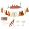 5 pezzi set marrone