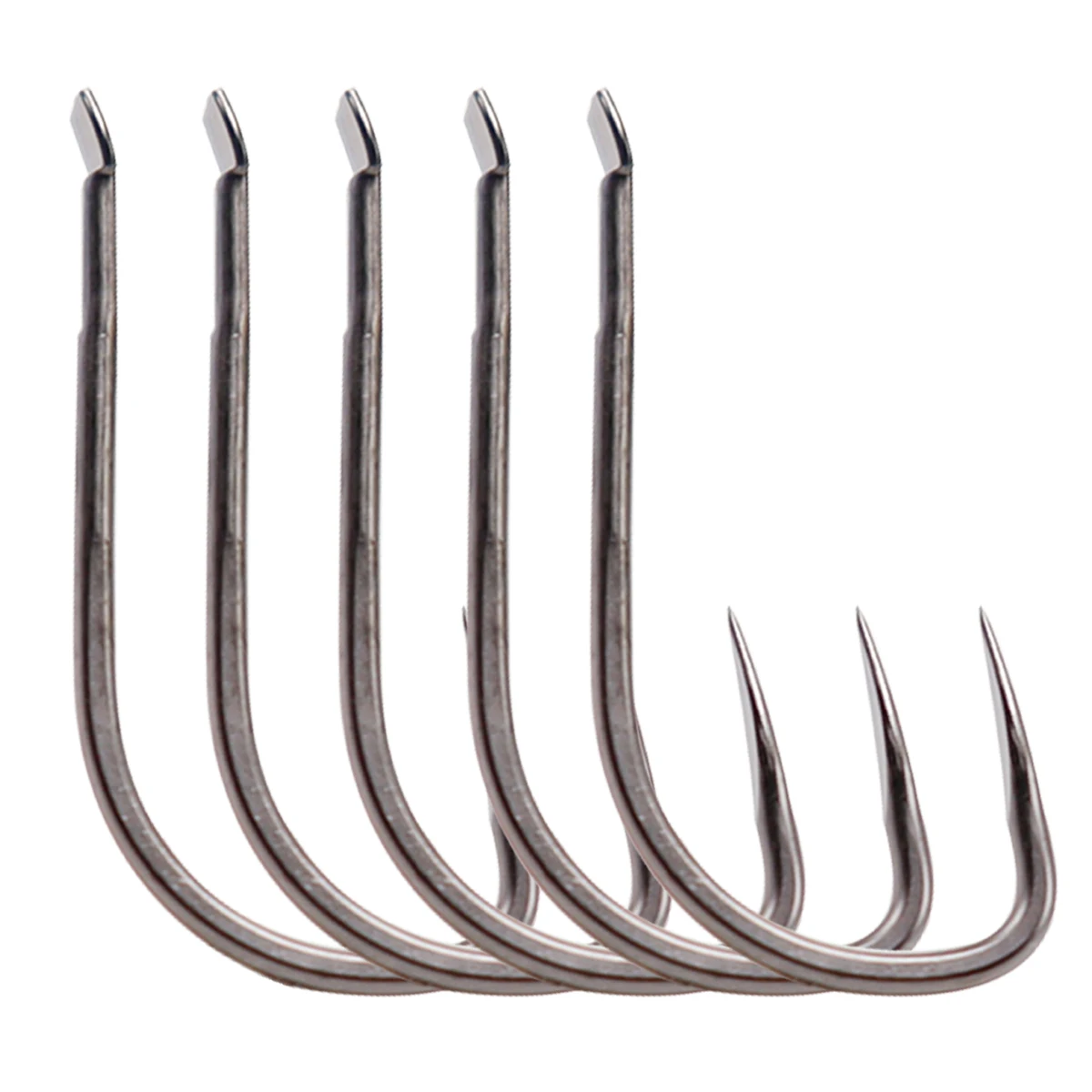 High Quality Titanium Alloy Material Barbless Flat Triangle Hook Tip Fishing Hook Titanium Fish Hooks High Quality Titanium Alloy Material Barbless Flat Triangle Hook Tip Fishing Hook Titanium Fish Hooks