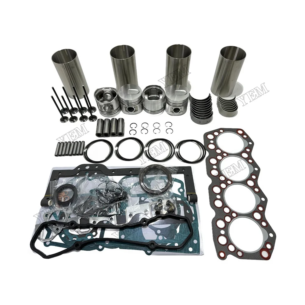 Overhaul Rebuild Kit S4E S4E2 for Mitsubishi Engine FD20 FD23 FD25 Forklift