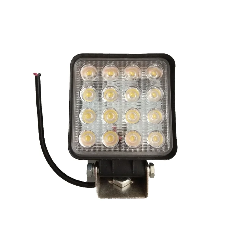 High Power LED Work Light 16 LEDS 12V 24V 48W